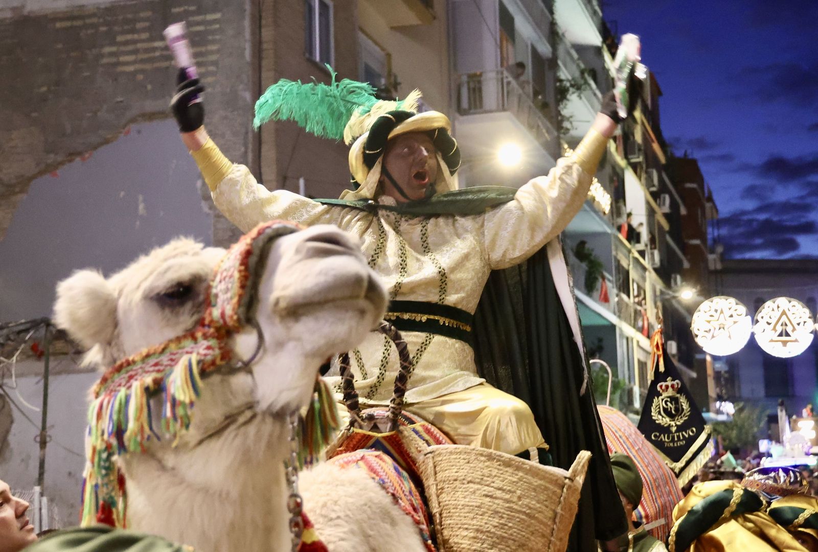 Las fotos del Heraldo Real en Los Remedios