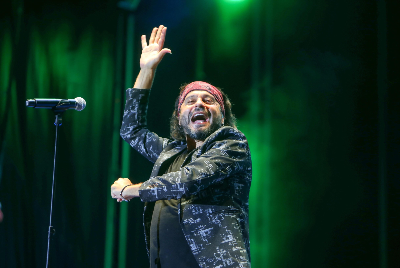 El Arrebato, durante una actuación.