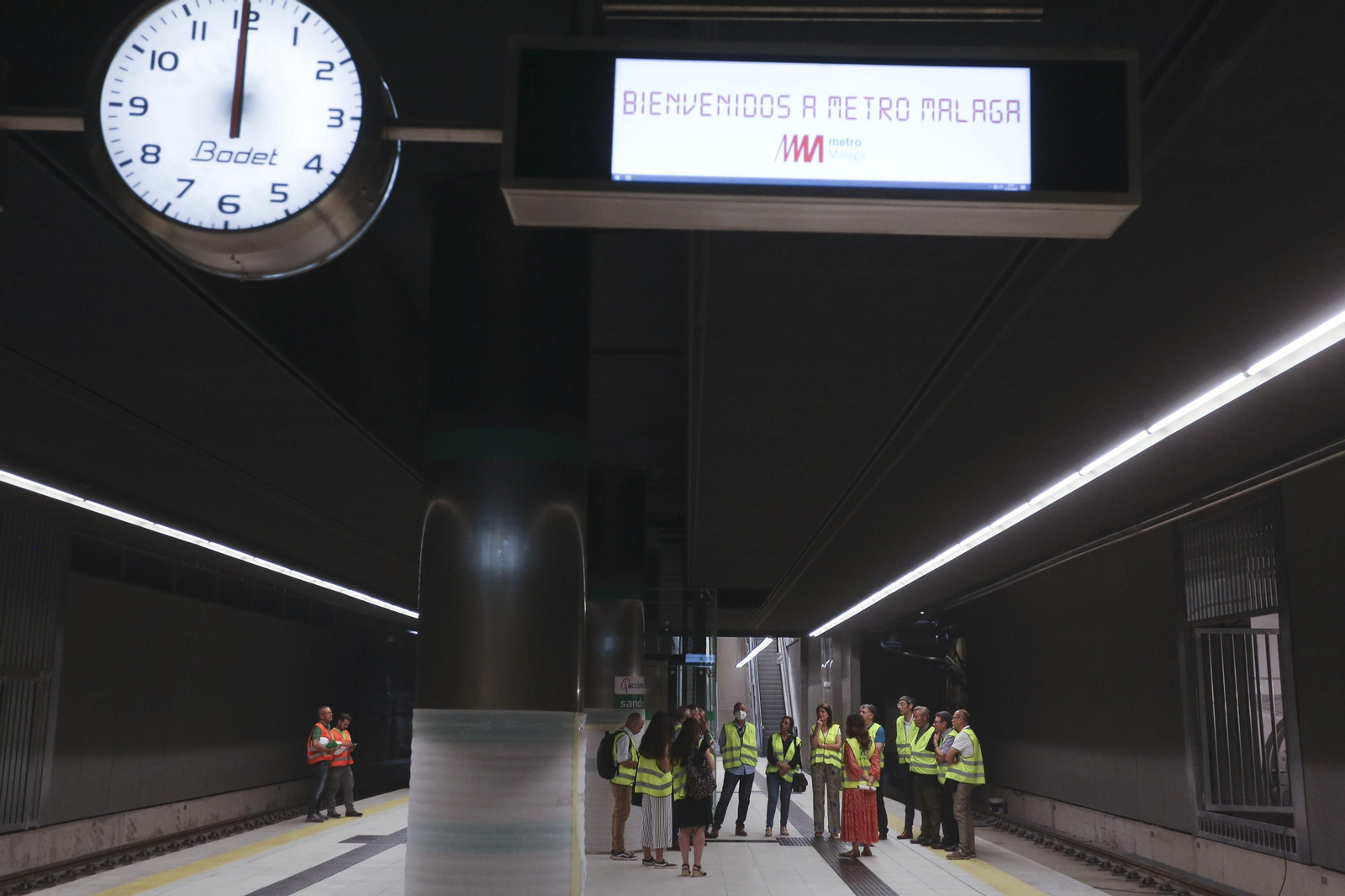 El Metro al Centro de Málaga: fotos de las estaciones Atarazanas y Guadalmedina El Metro al Centro de Málaga: fotos de las estaciones Atarazanas y Guadalmedina