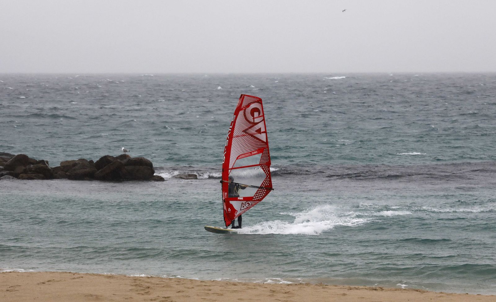 Fotos del temporal de lluvia y viento en el Campo de Gibraltar