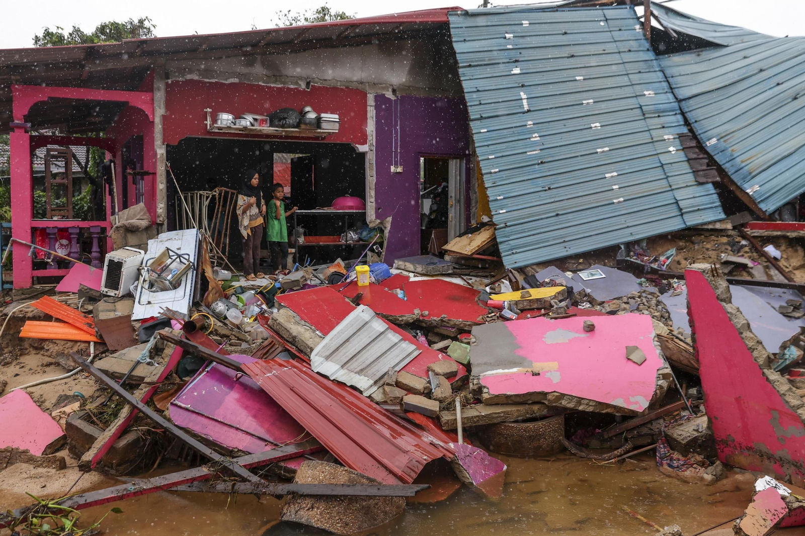 Las devastadoras imágenes de las graves inundaciones en Malasia
