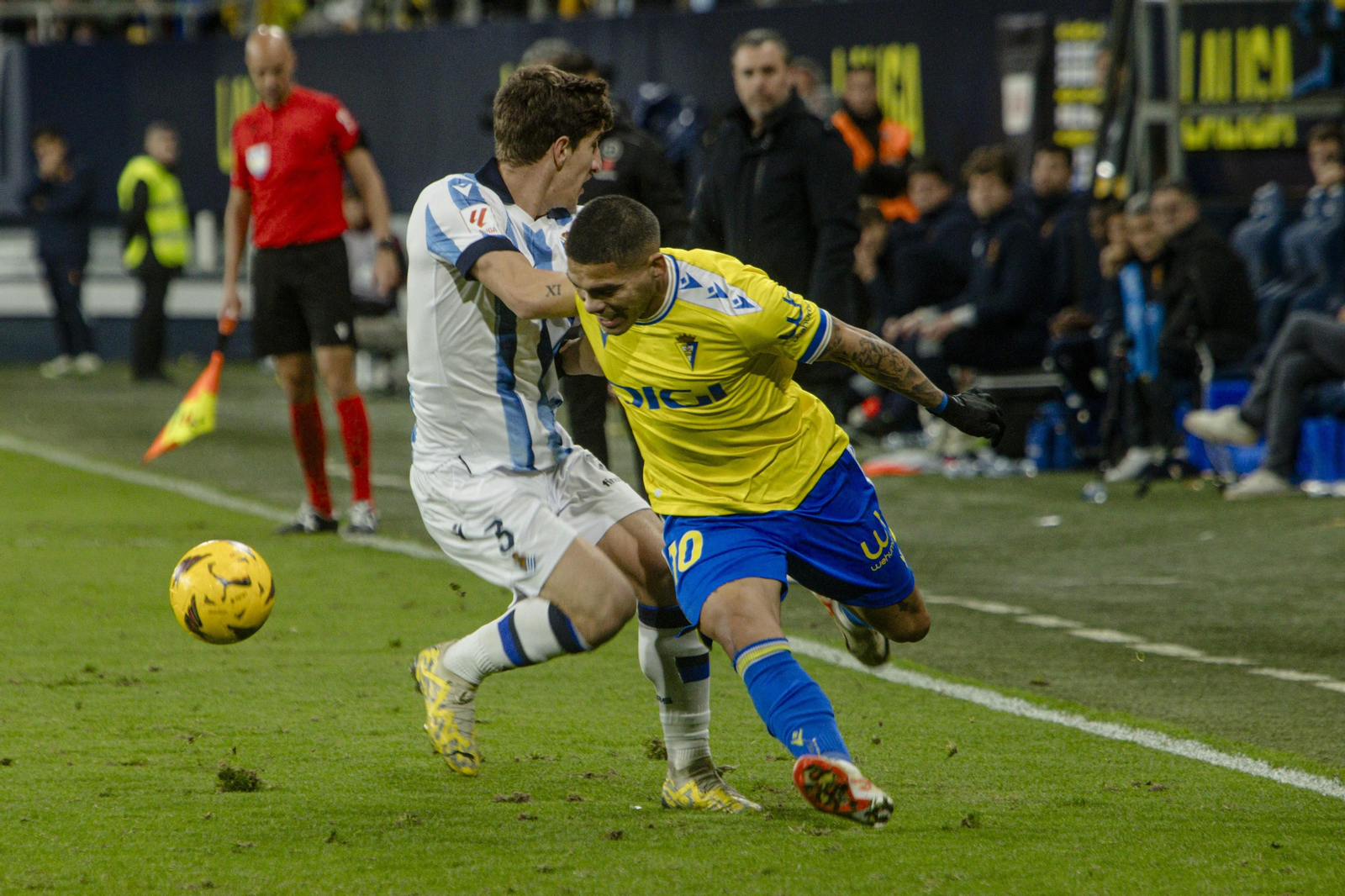 Cádiz CF - Real Sociedad, las imágenes del partido .