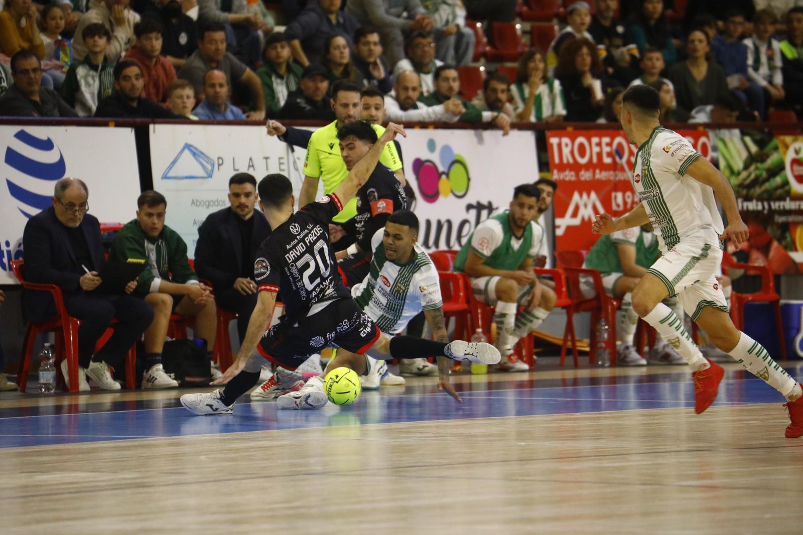 Las mejores fotos del ambiente en Vista Alegre para el Córdoba Futsal - Noia