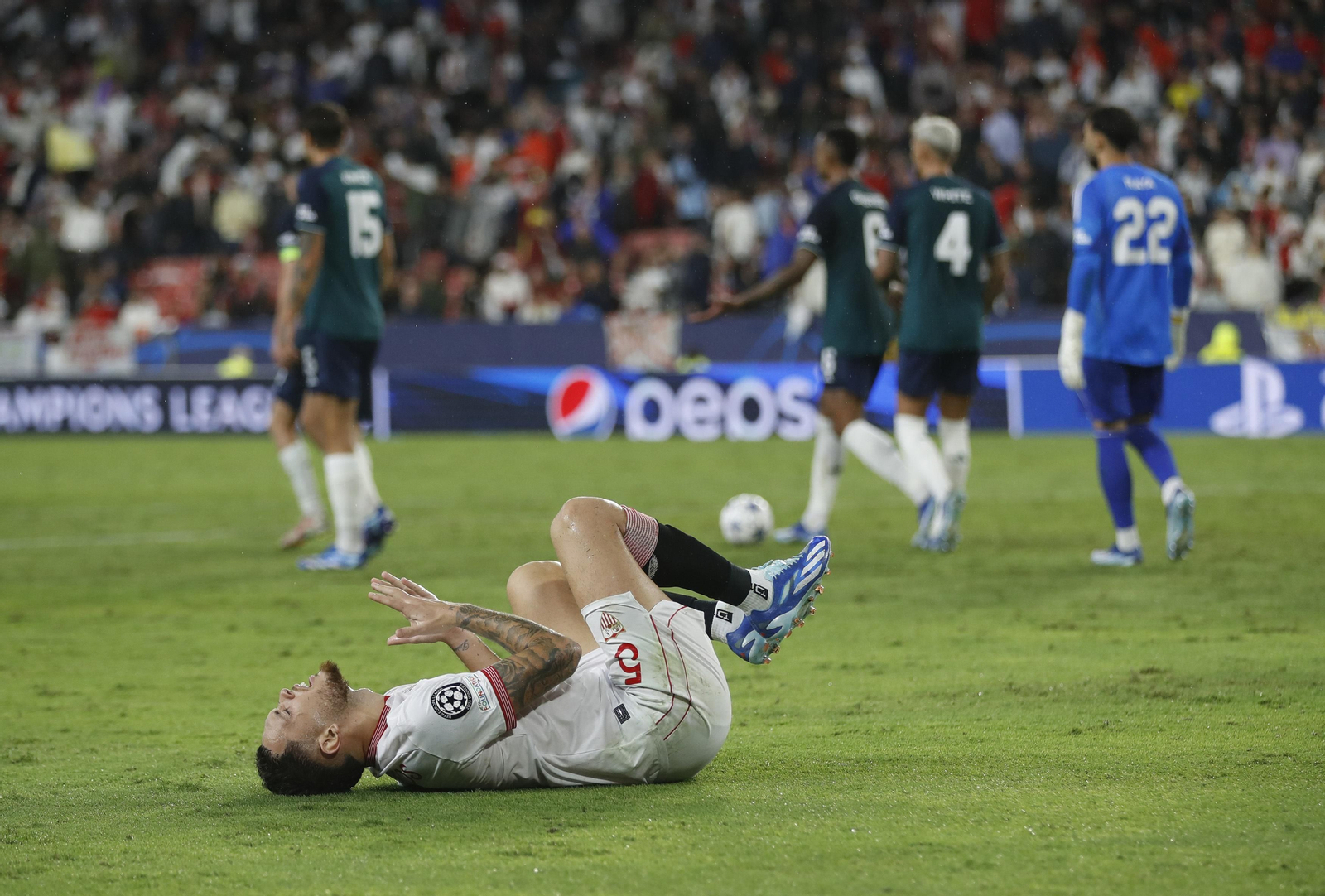 Las fotos del Sevilla-Arsenal