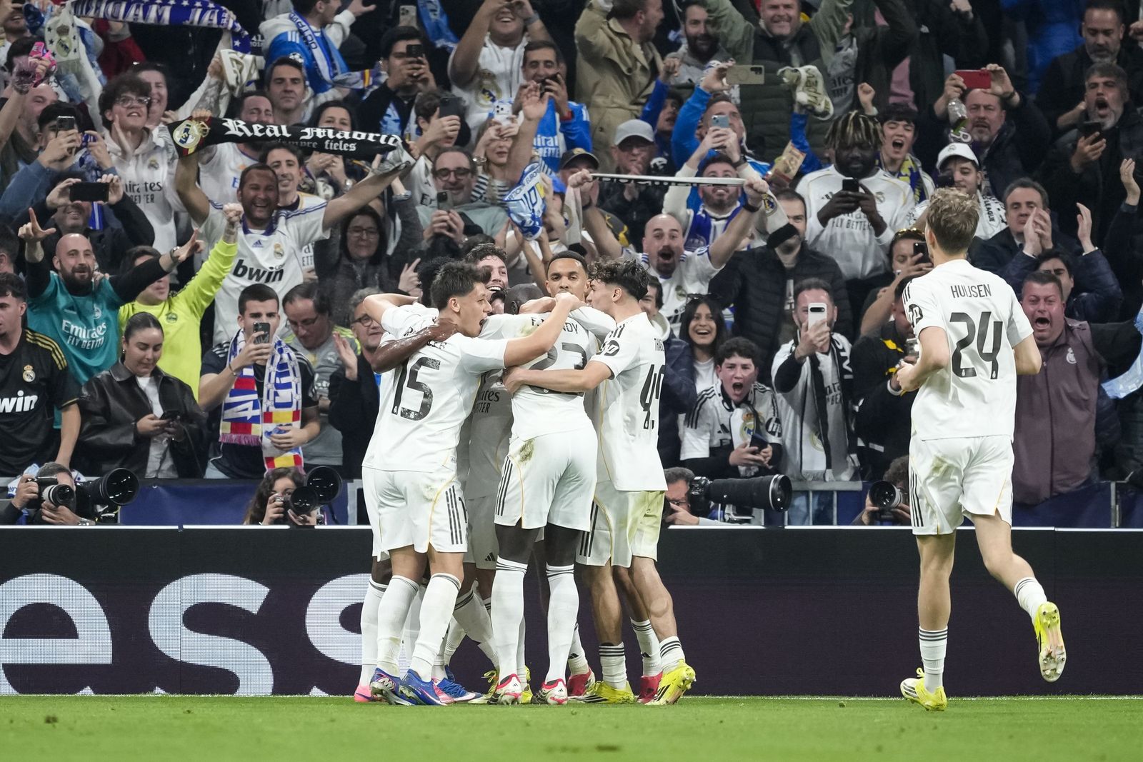 Las fotos del Real Madrid-Manchester City