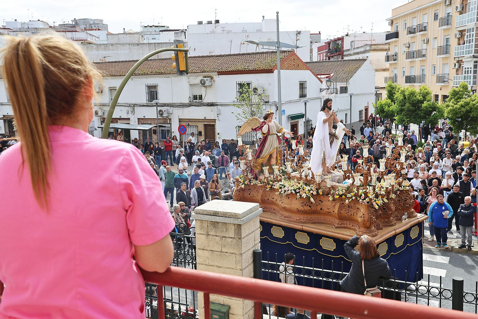 Imágenes de El Resucitado por el barrio de La Hispanidad