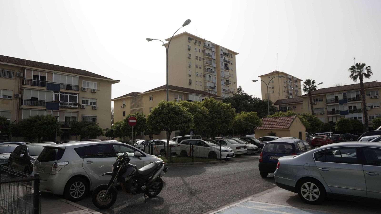 Vista general de la plaza Encina del Rey.