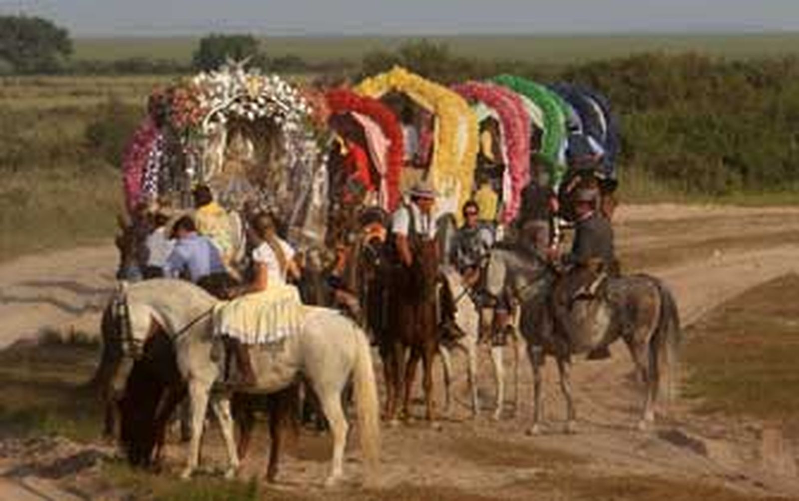 La hermandad deja hoy el Coto y rinde la romería en Cristina