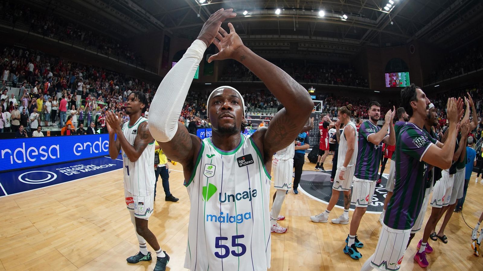 El UCAM Murcia-Unicaja de la Supercopa, en fotos