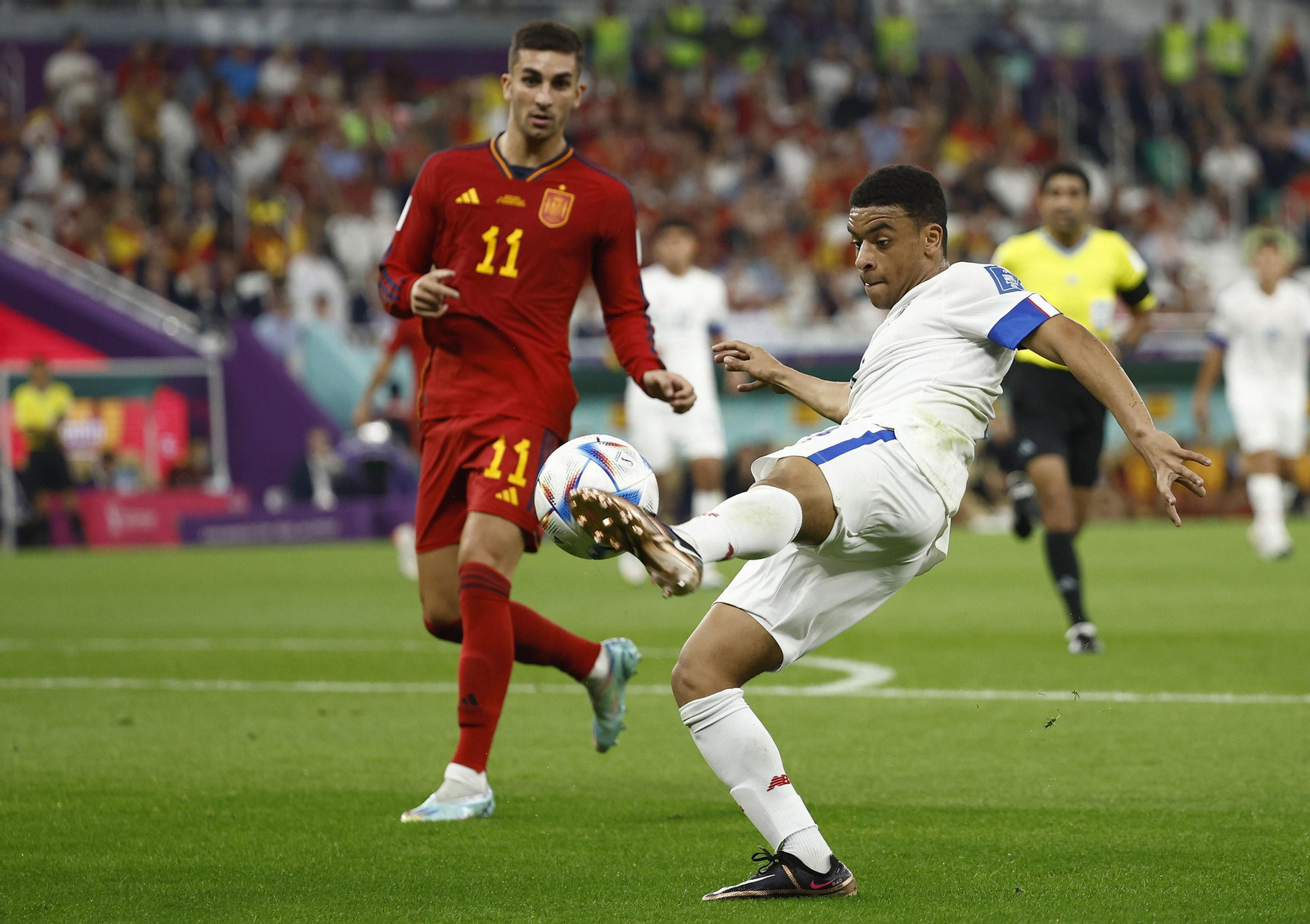 Las imágenes del España - Costa Rica en el Mundial de Qatar