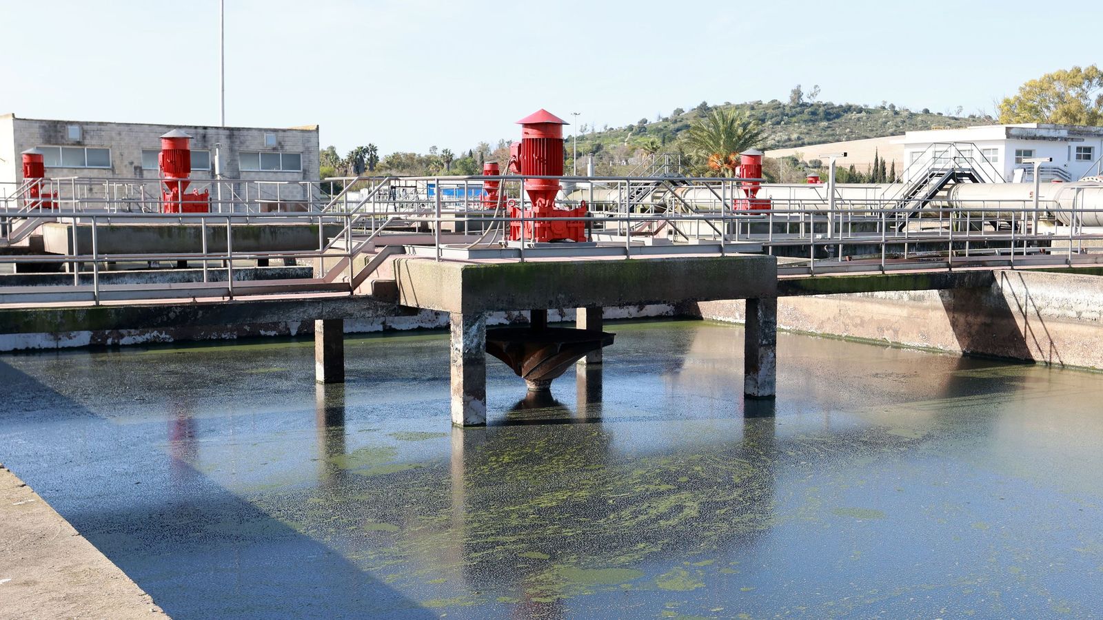 Así está la depuradora de Jerez