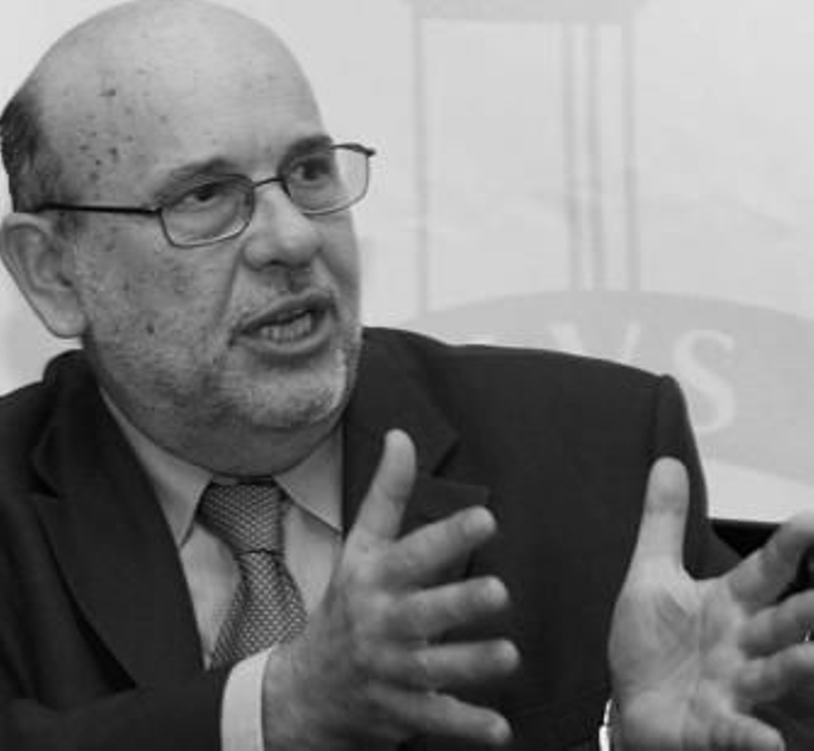 El subdelegado del Gobierno, Antonio Cruz, durante la presentación del protocolo entre administraciones.