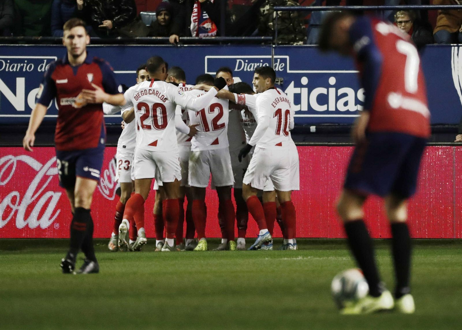 Las imágenes del Osasuna-Sevilla