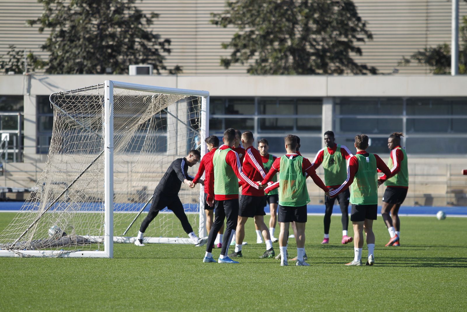Fotogalería del entrenamiento del Almería previa al partido ante el Numancia