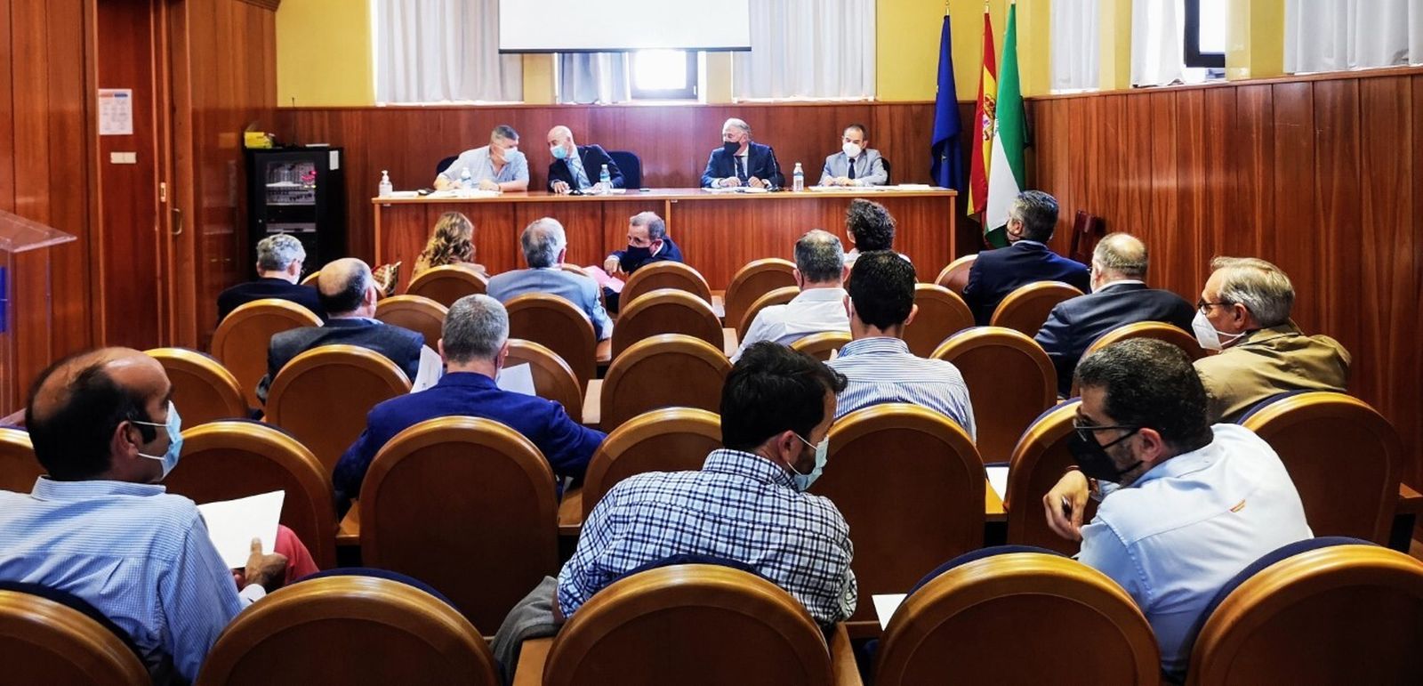 Reunión del patronato de la Fundación Bahía Almeriport