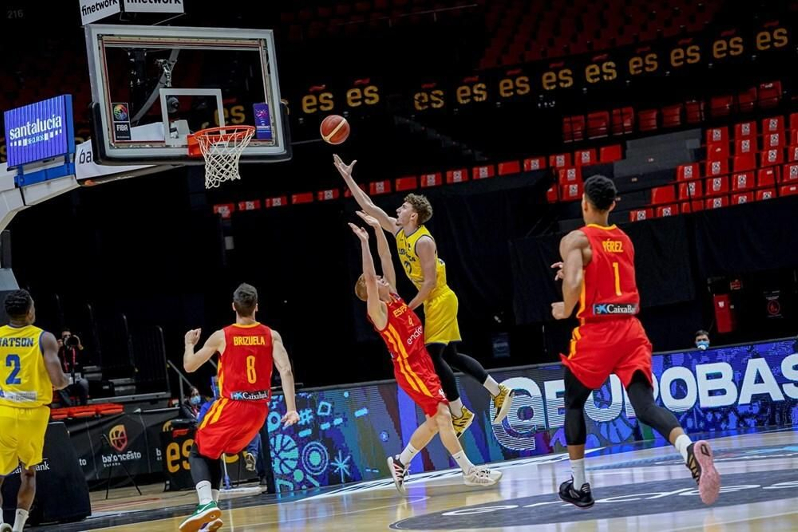 Las fotos del España-Rumanía