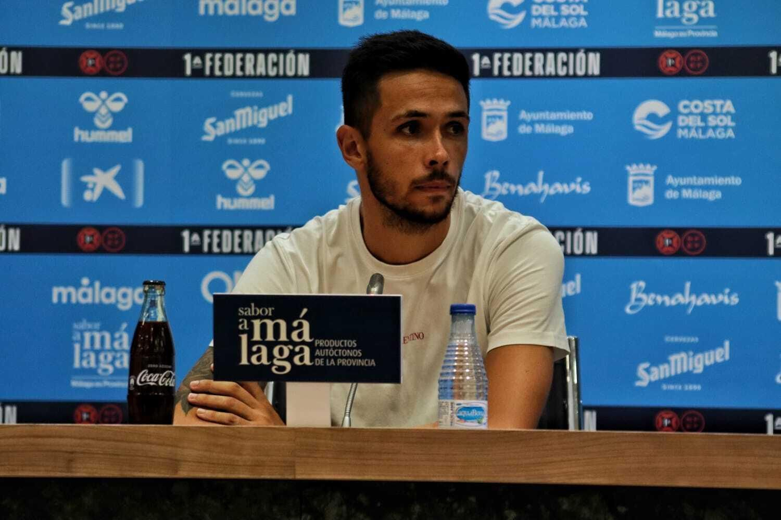 La presentación de Nelson Monte con el Málaga CF, en fotos