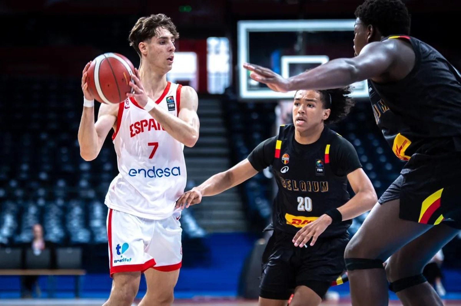 España sub 18 arrasa a Bélgica (88-50) con un discreto Guille del Pino