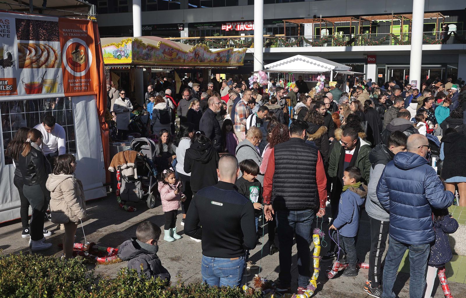 Fotos del arrastre de latas en Algeciras