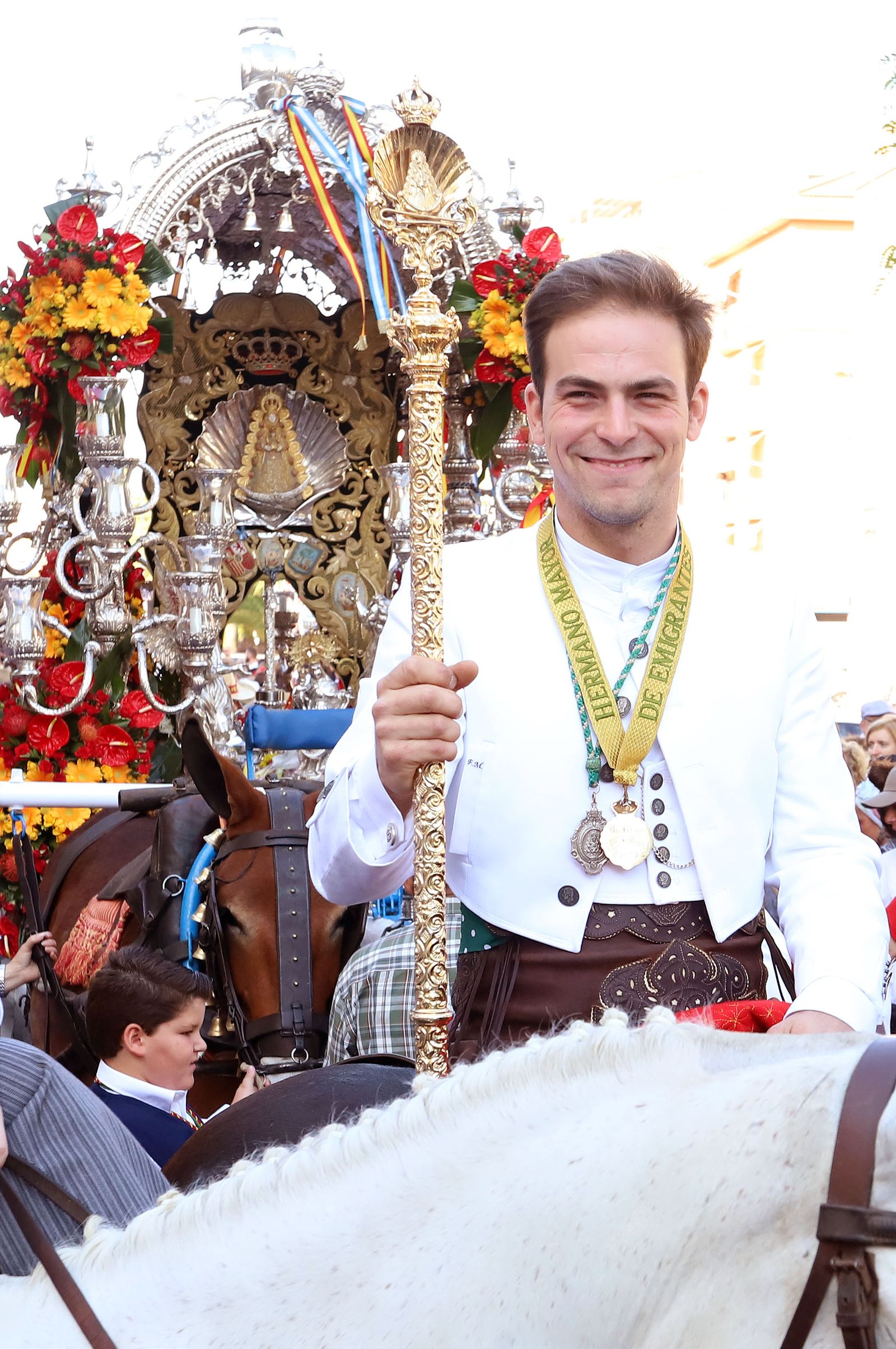 Francisco Marín Vélez: “En mi familia, ser de la Hermandad de Emigrantes es una tradición”