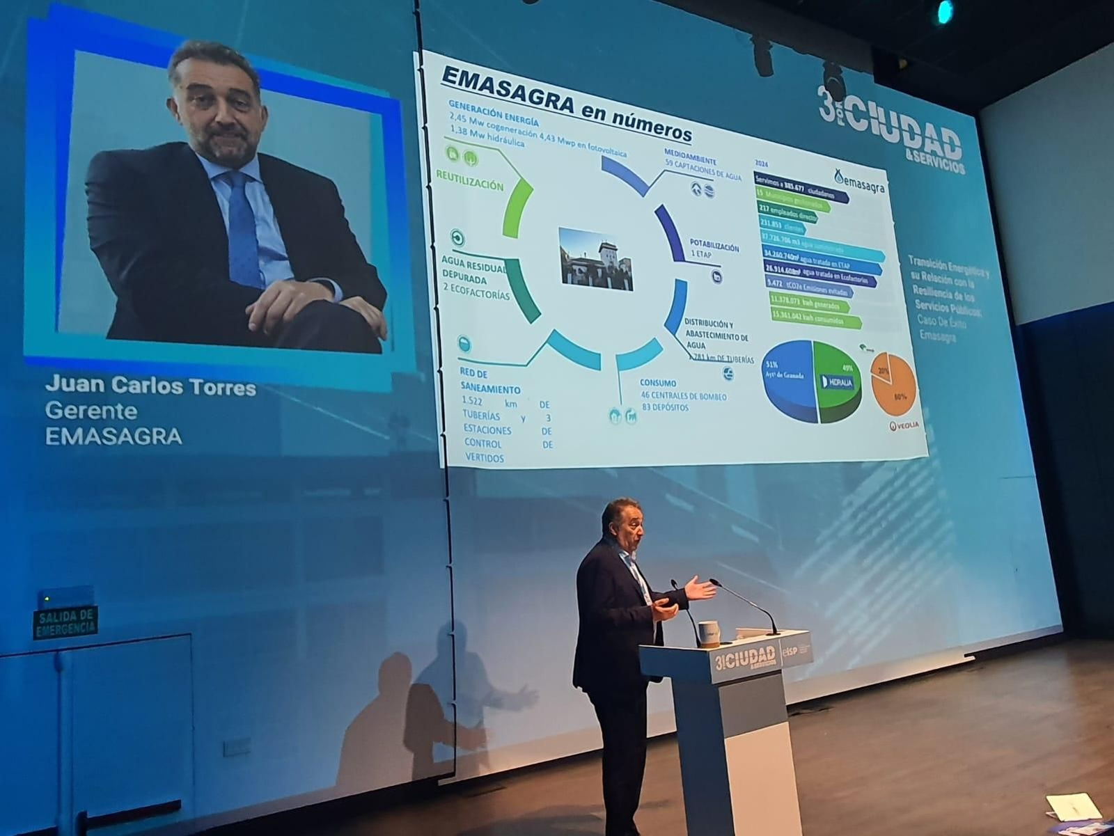 Juan Carlos Torres imparte su ponencia.