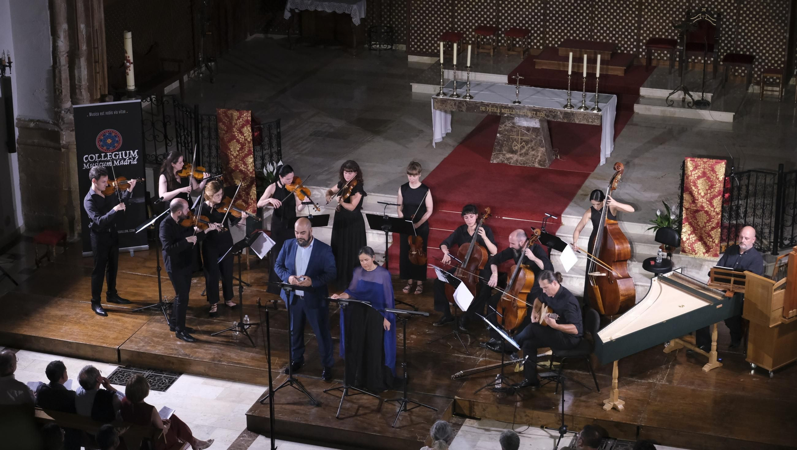 Concierto de Collegium Musicum Madrid, en el Festival de Vélez Blanco, en imágenes