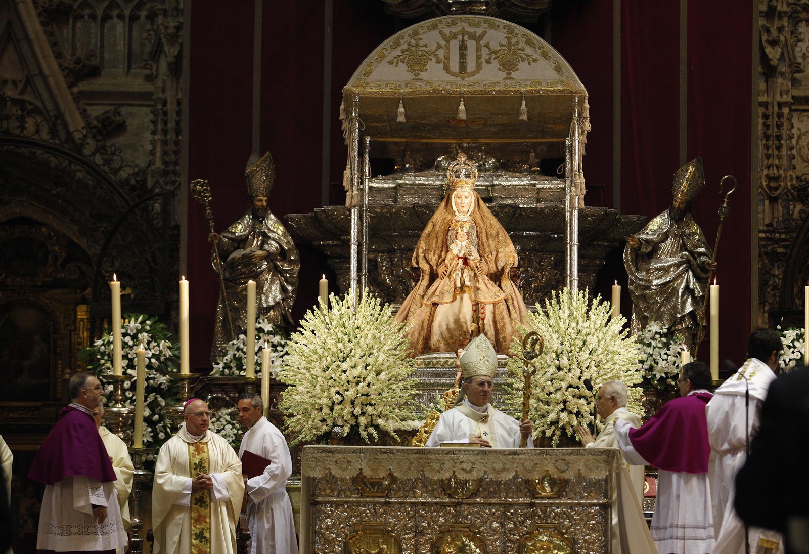 Las procesión de la Virgen de los Reyes