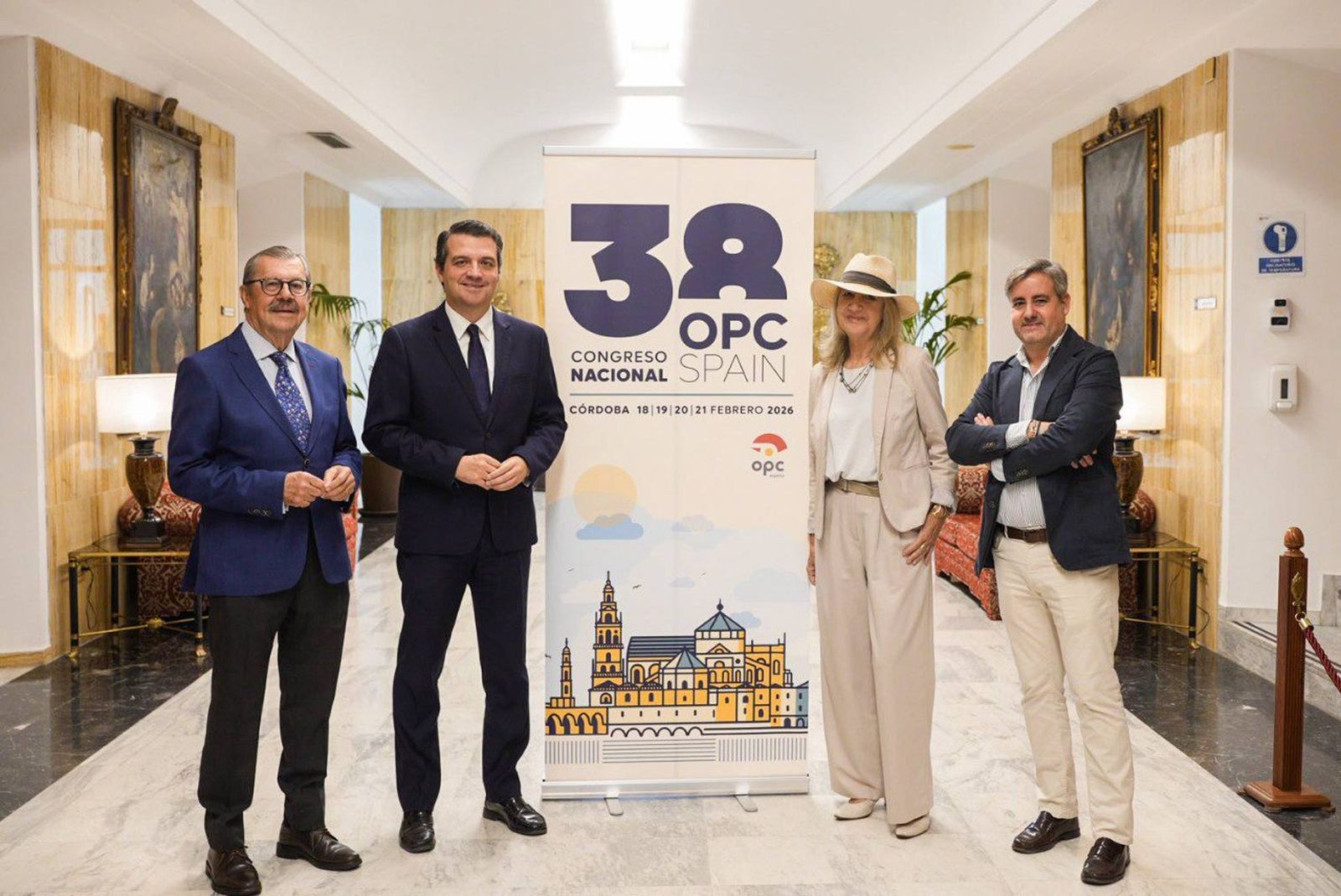Presentación del congreso anual de la OPC en Córdoba.