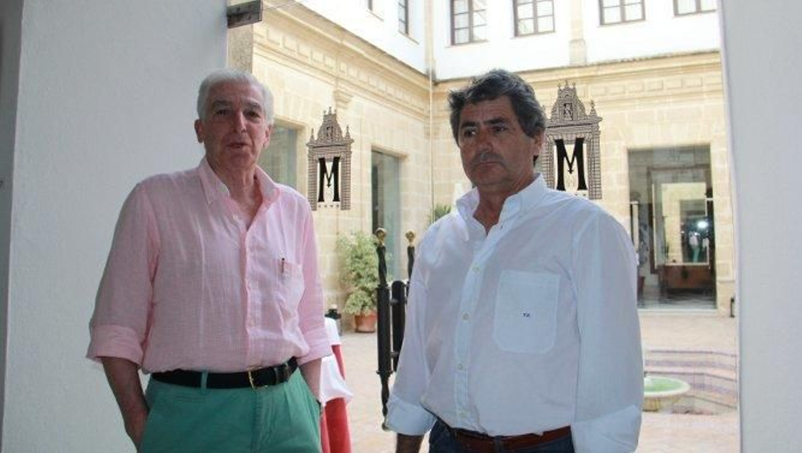 Los empresarios de la plaza de toros de El Puerto desde la temporada 2014, Juan Carlos Beca Belmonte y Tomás Entero Martín.