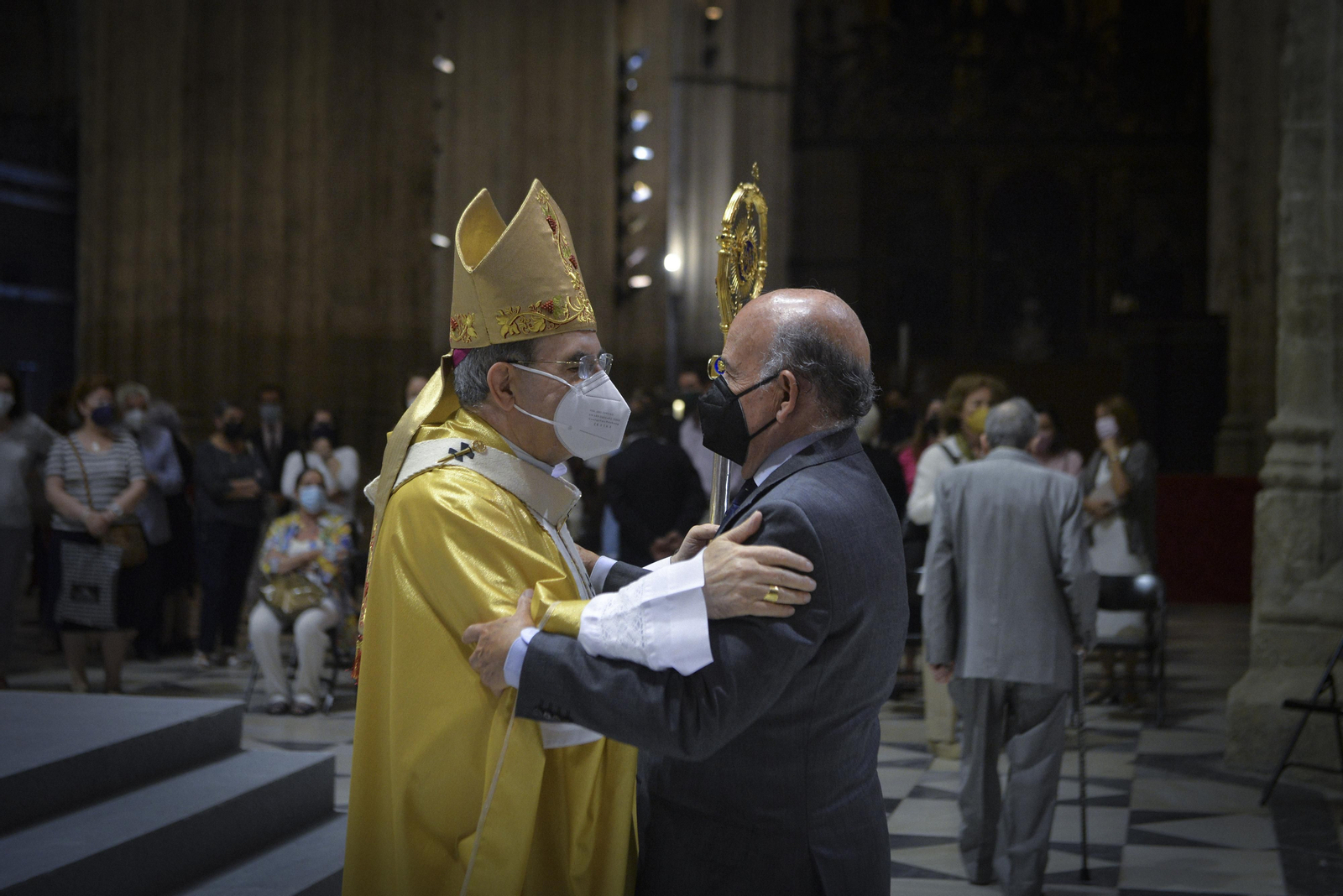 La Misa de despedida de Monseñor Asenjo, en imágenes