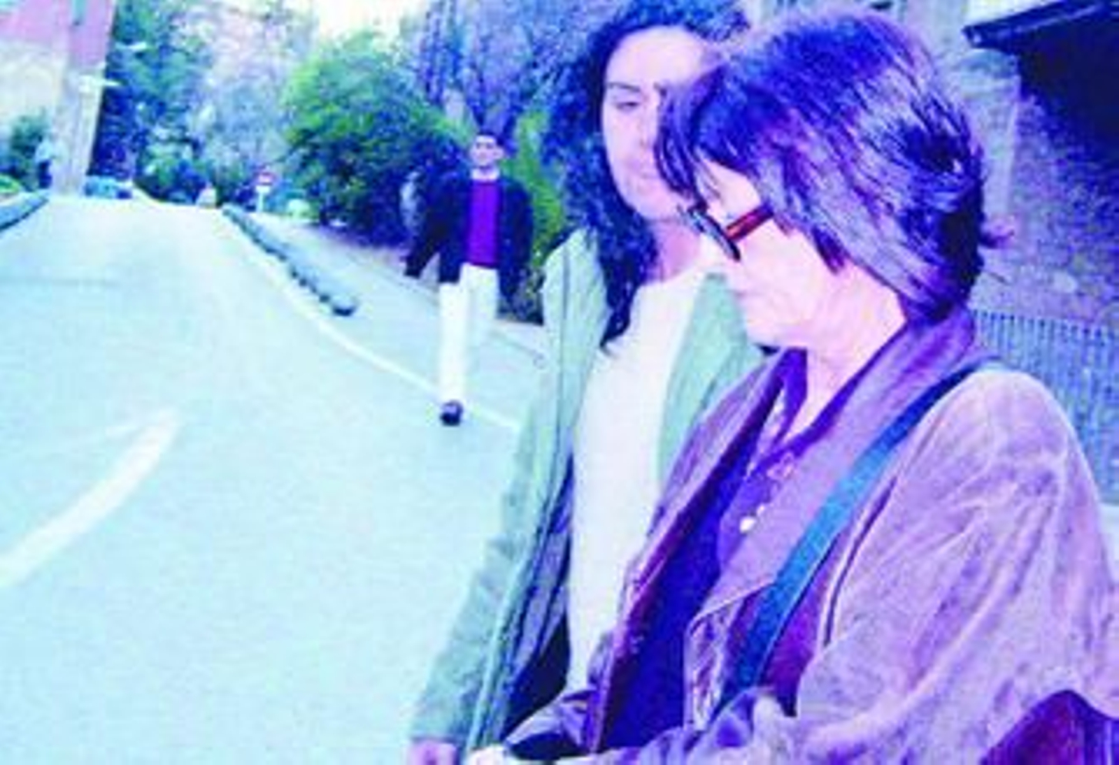 Carmen Bousada, en Barcelona, después de visitar a sus gemelos cuando aún estaban en la incubadora.