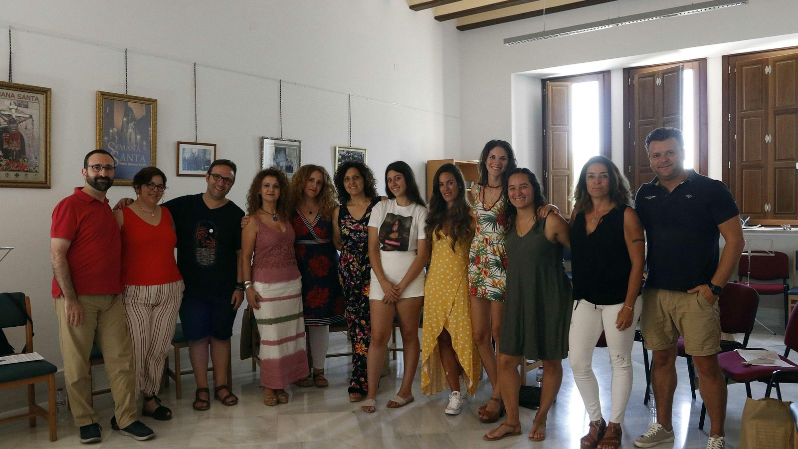 Alumnos del taller de Canto.