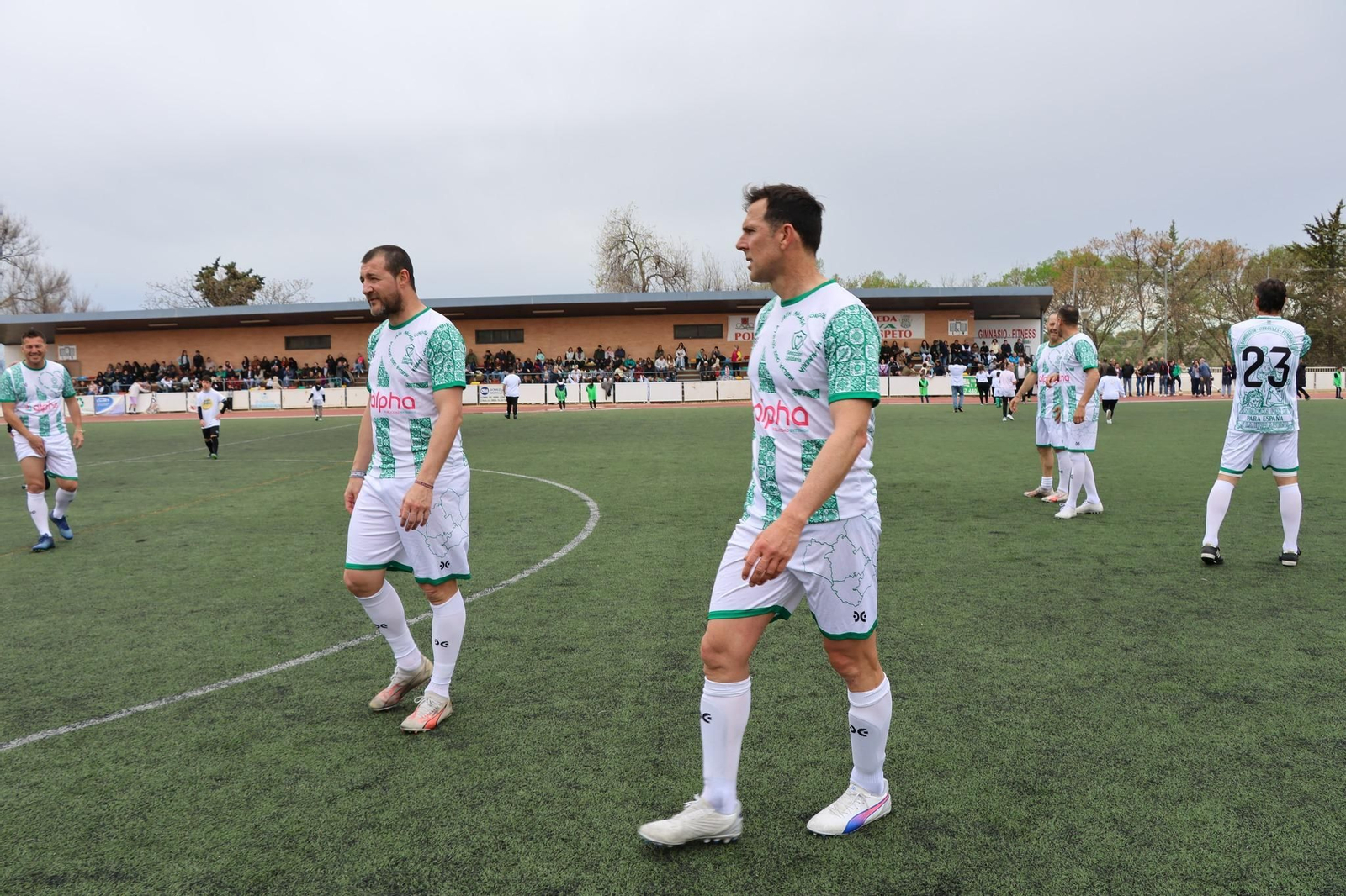 En imágenes: fútbol y arte se unen en Úbeda para apoyar a la Asociación Síndrome de Down Jaén