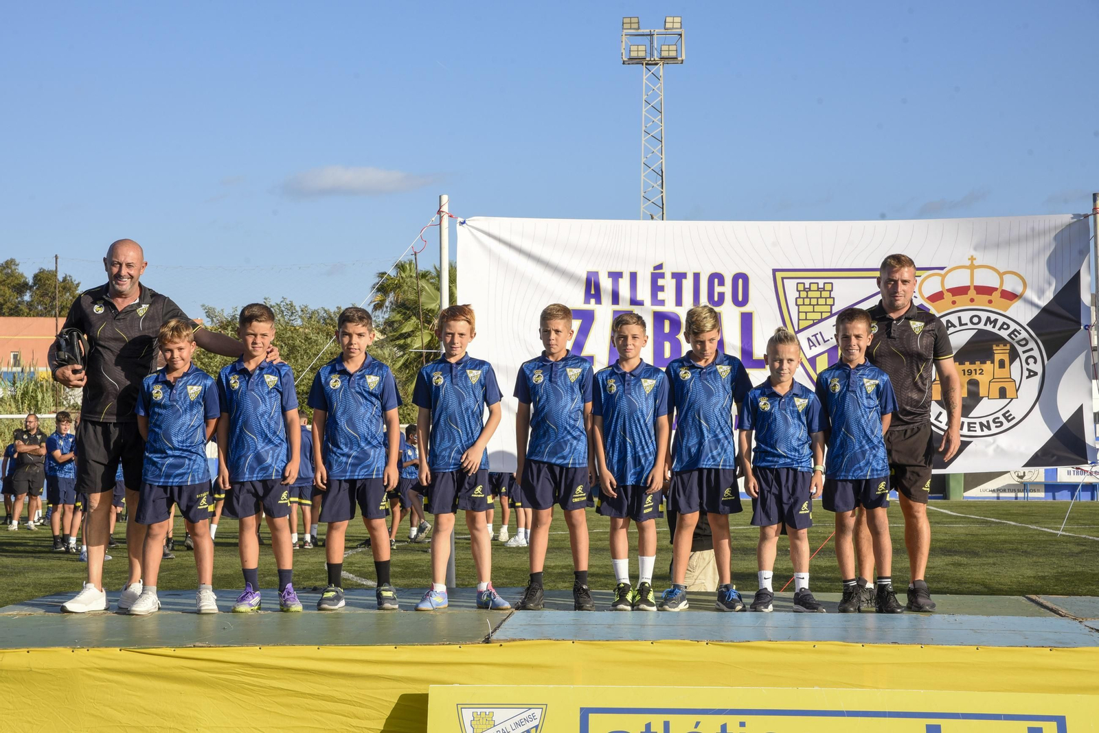 La presentación de los equipos de cantera del Zabal y la Balona, en imágenes