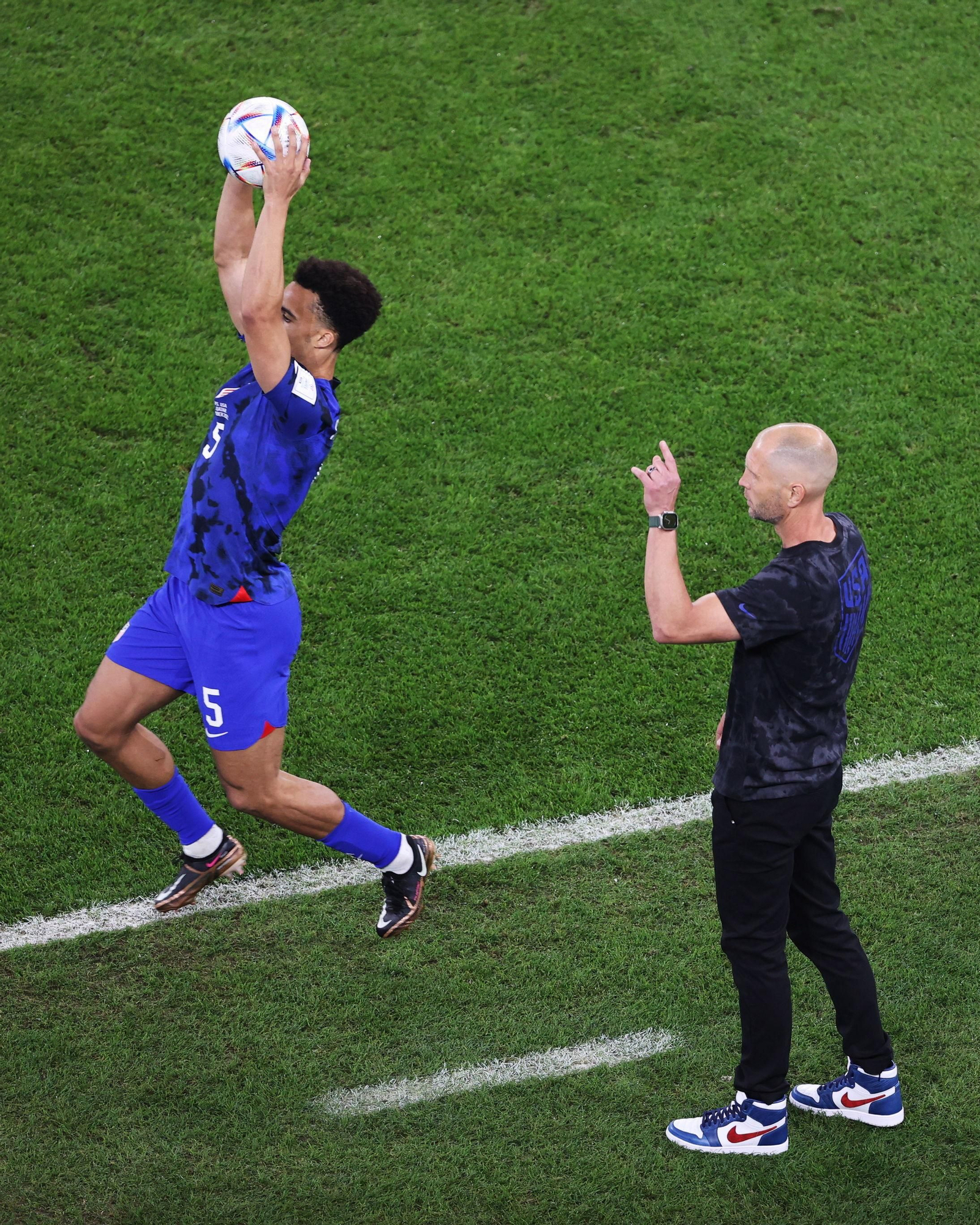 Las imágenes del Irán - Estados Unidos del Mundial de Qatar