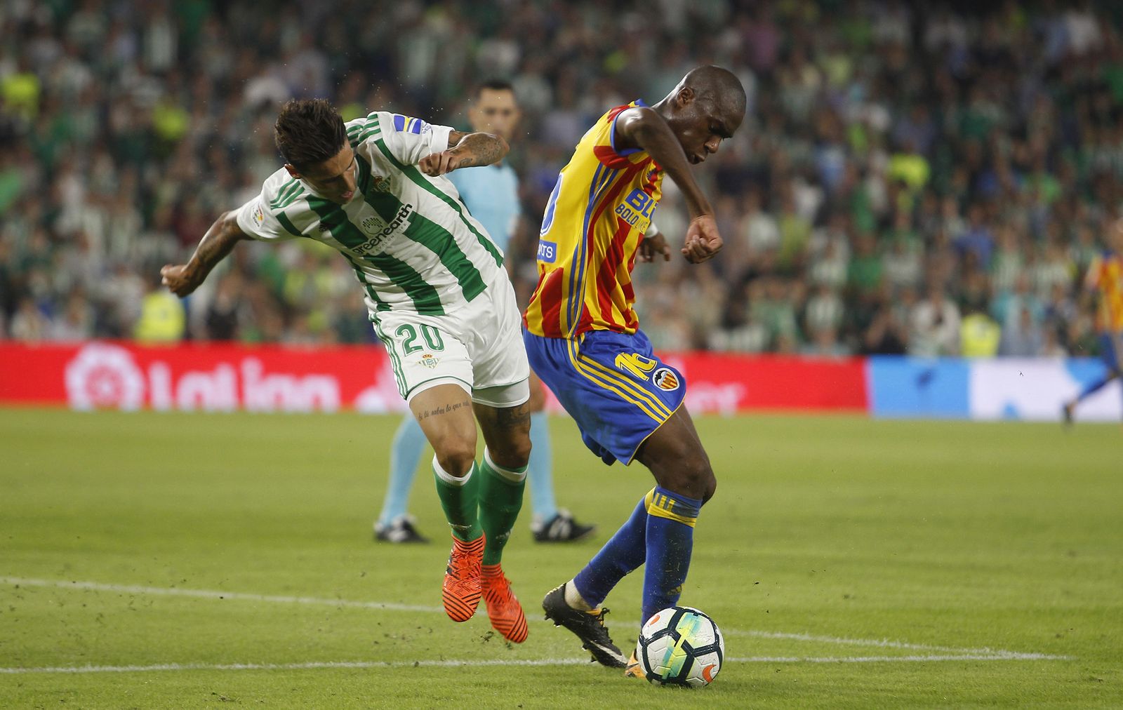El Betis-Valencia, en imágenes