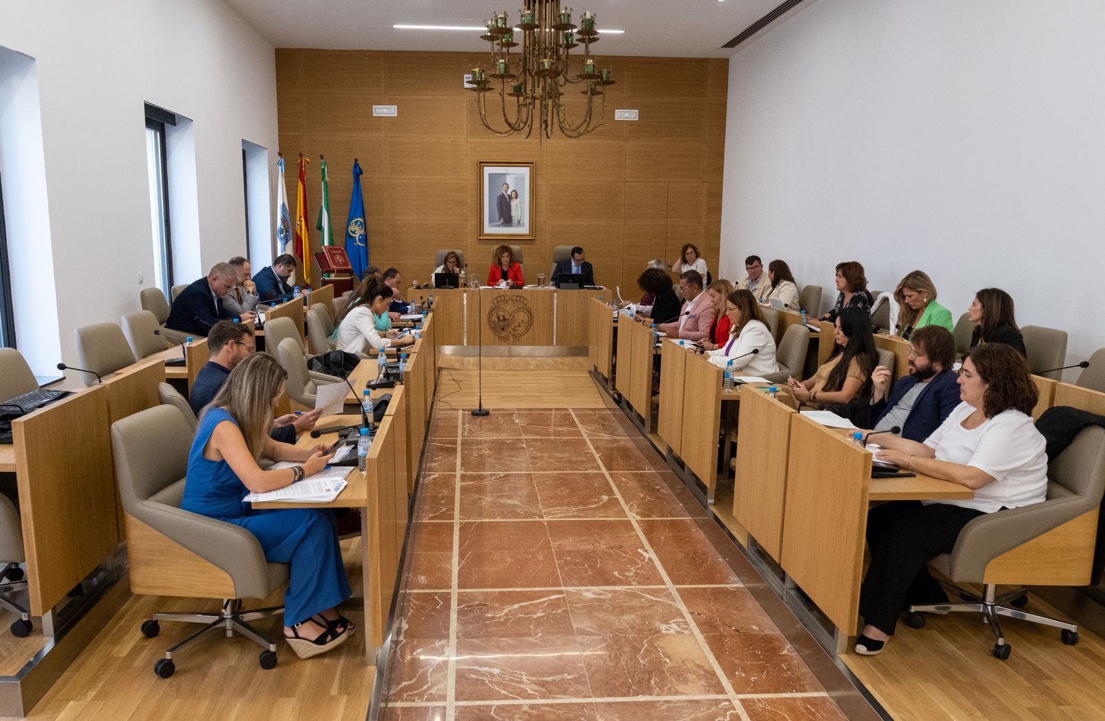 Pleno de la Diputación celebrado este jueves.