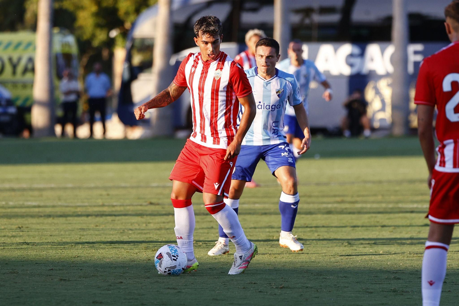 Almería-Málaga CF, en fotos