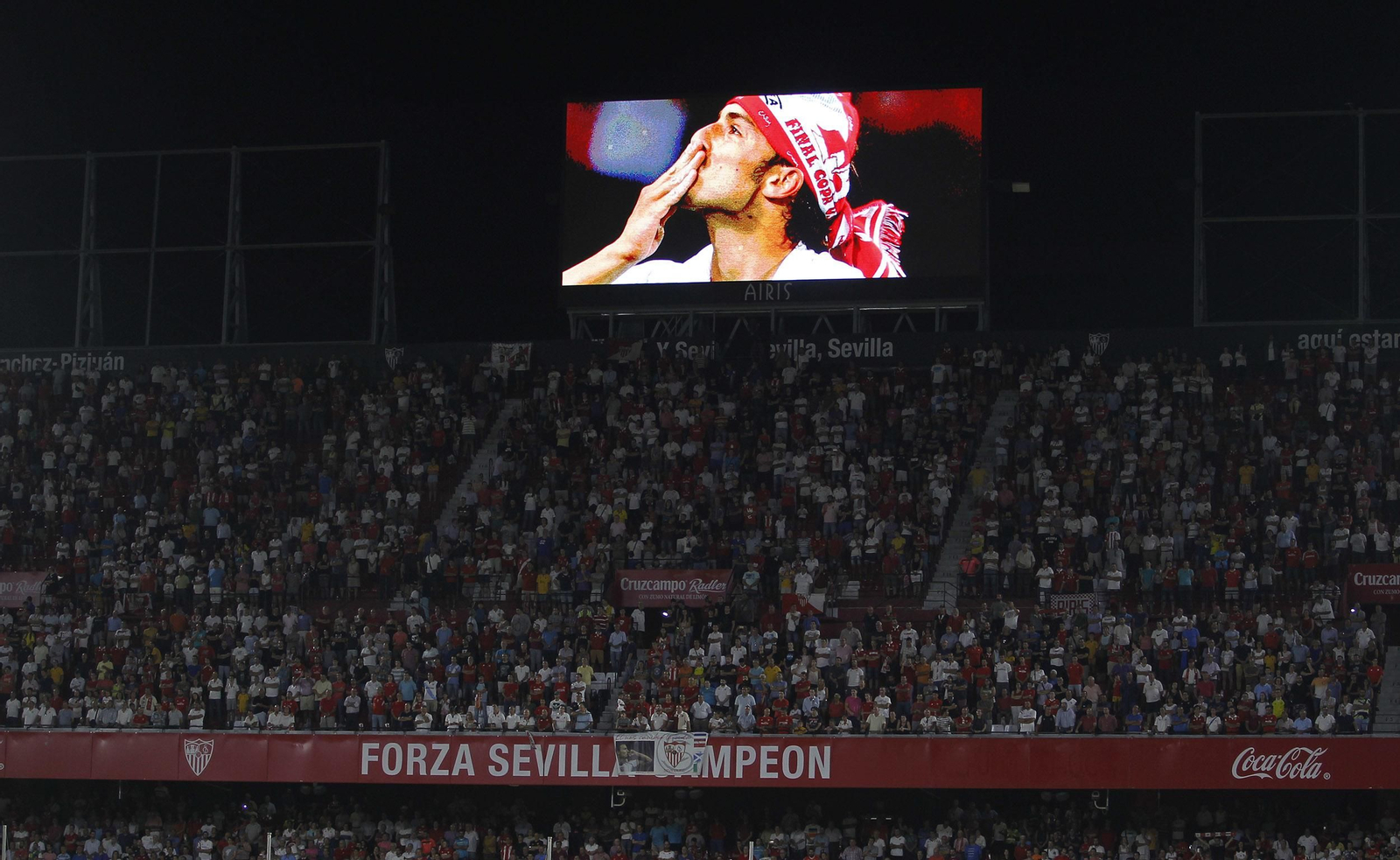 Las imágenes del Sevilla-Roma del IX Trofeo Antonio Puerta