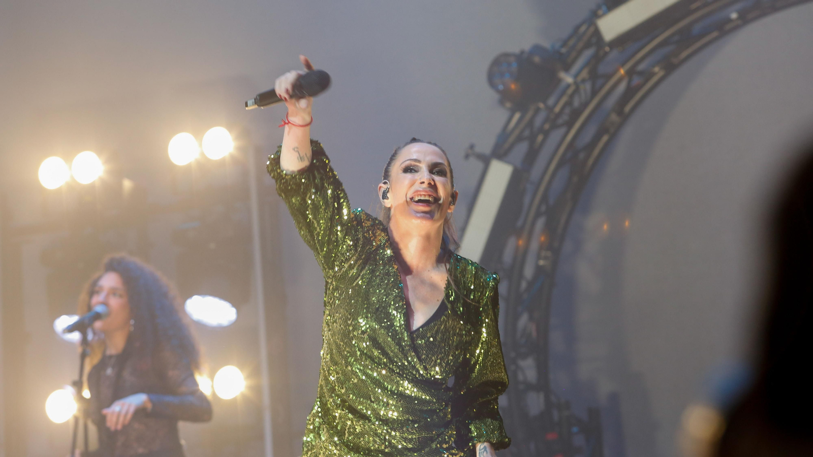 Fotos del concierto de Malú en La Línea