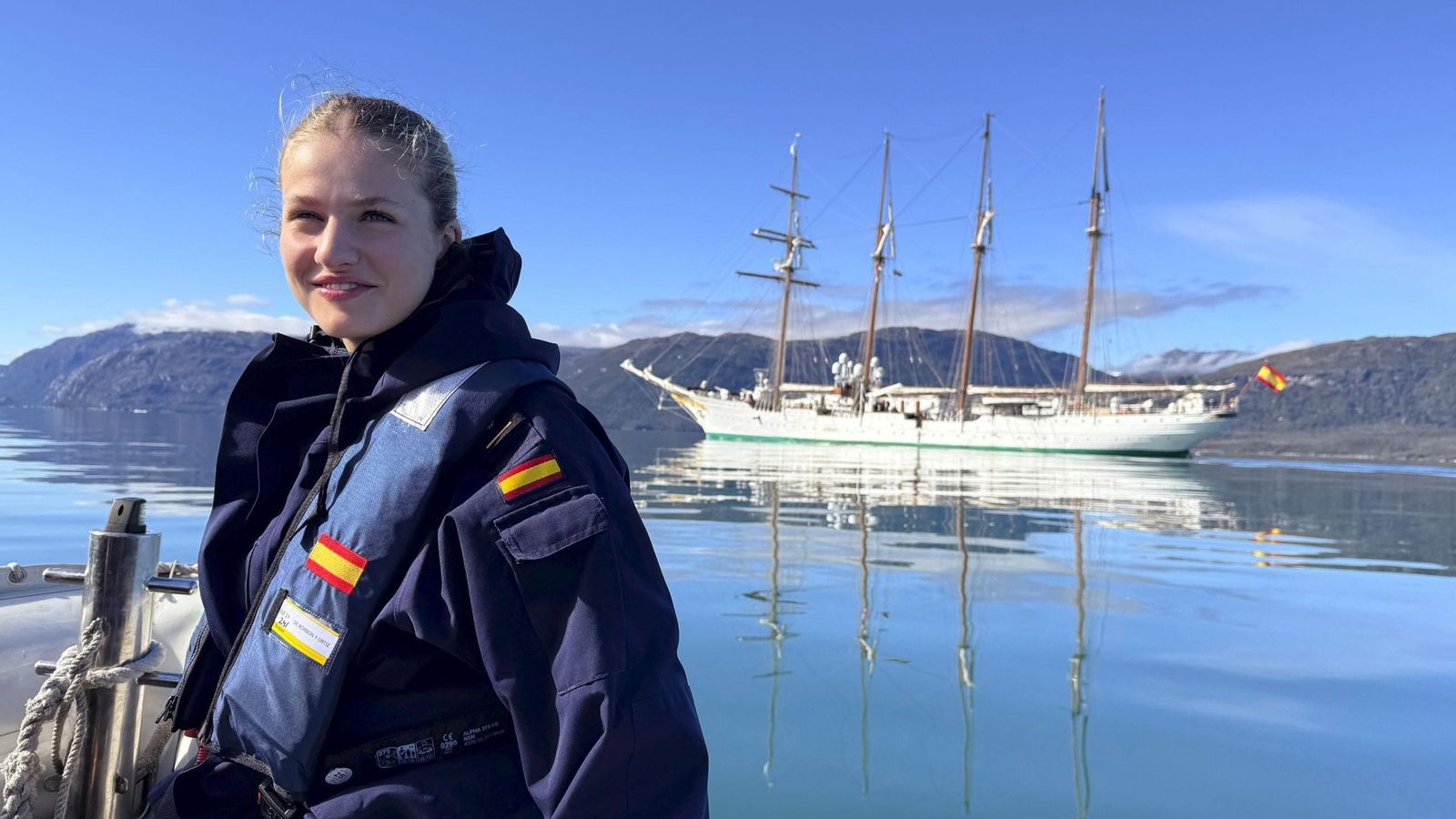 La princesa Leonor llega al ecuador de su recorrido como guardiamarina