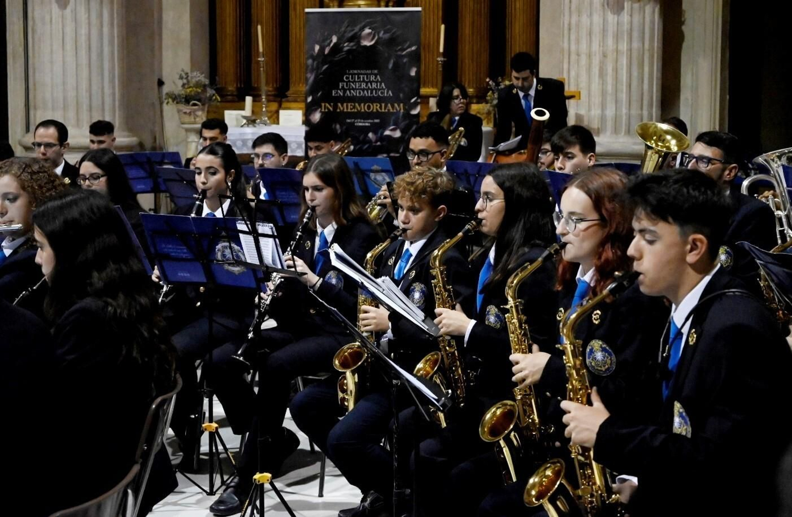 El concierto de la banda de la Estrella de Córdoba dentro de las Jornadas de Cultura Funeraria en Andalucía, en imágenes El concierto de la banda de la Estrella de Córdoba dentro de las Jornadas de Cultura Funeraria en Andalucía, en imágenes