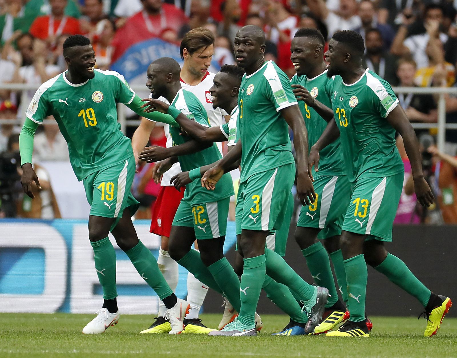 Las imágenes del Polonia-Senegal