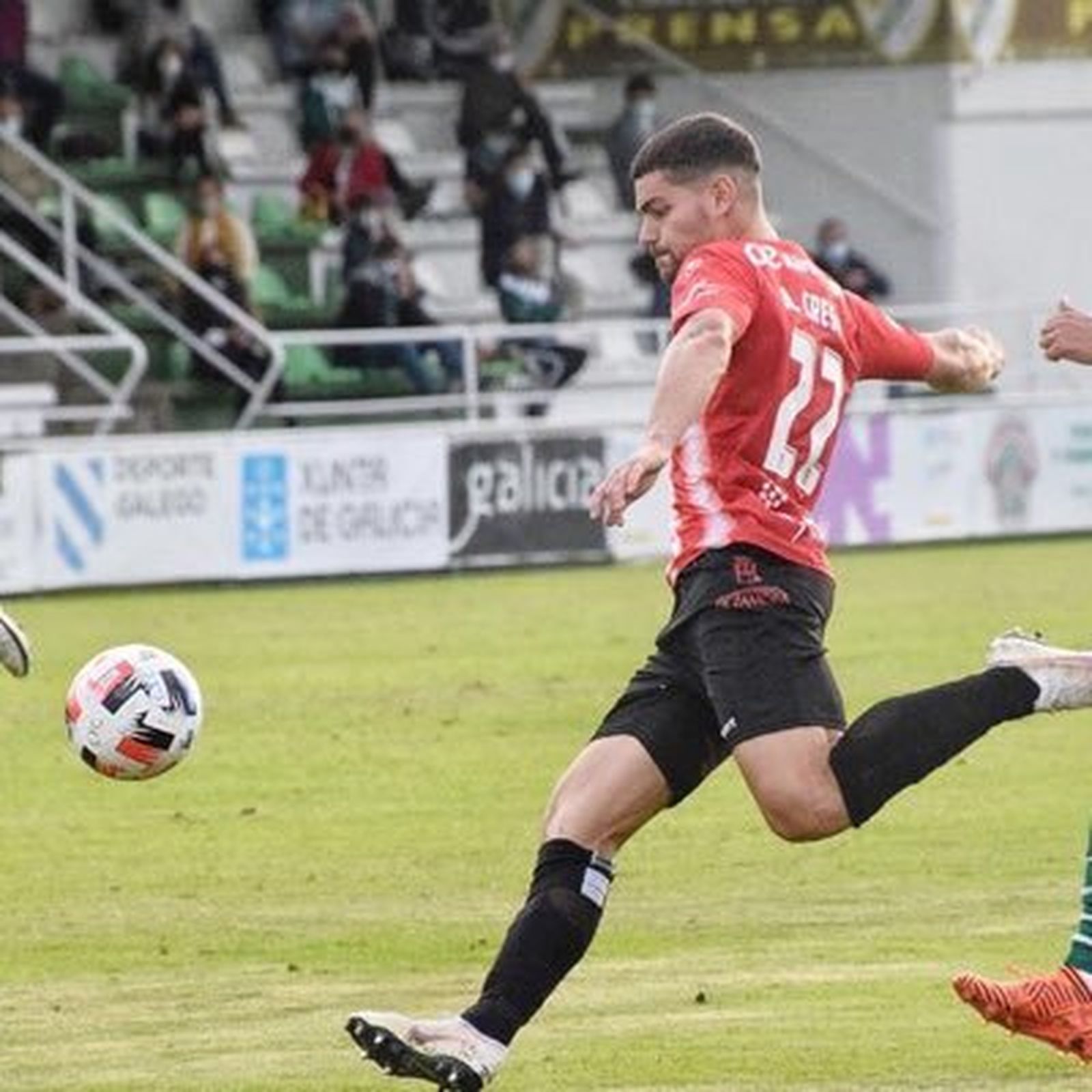 Adri Crespo, con el Zamora.