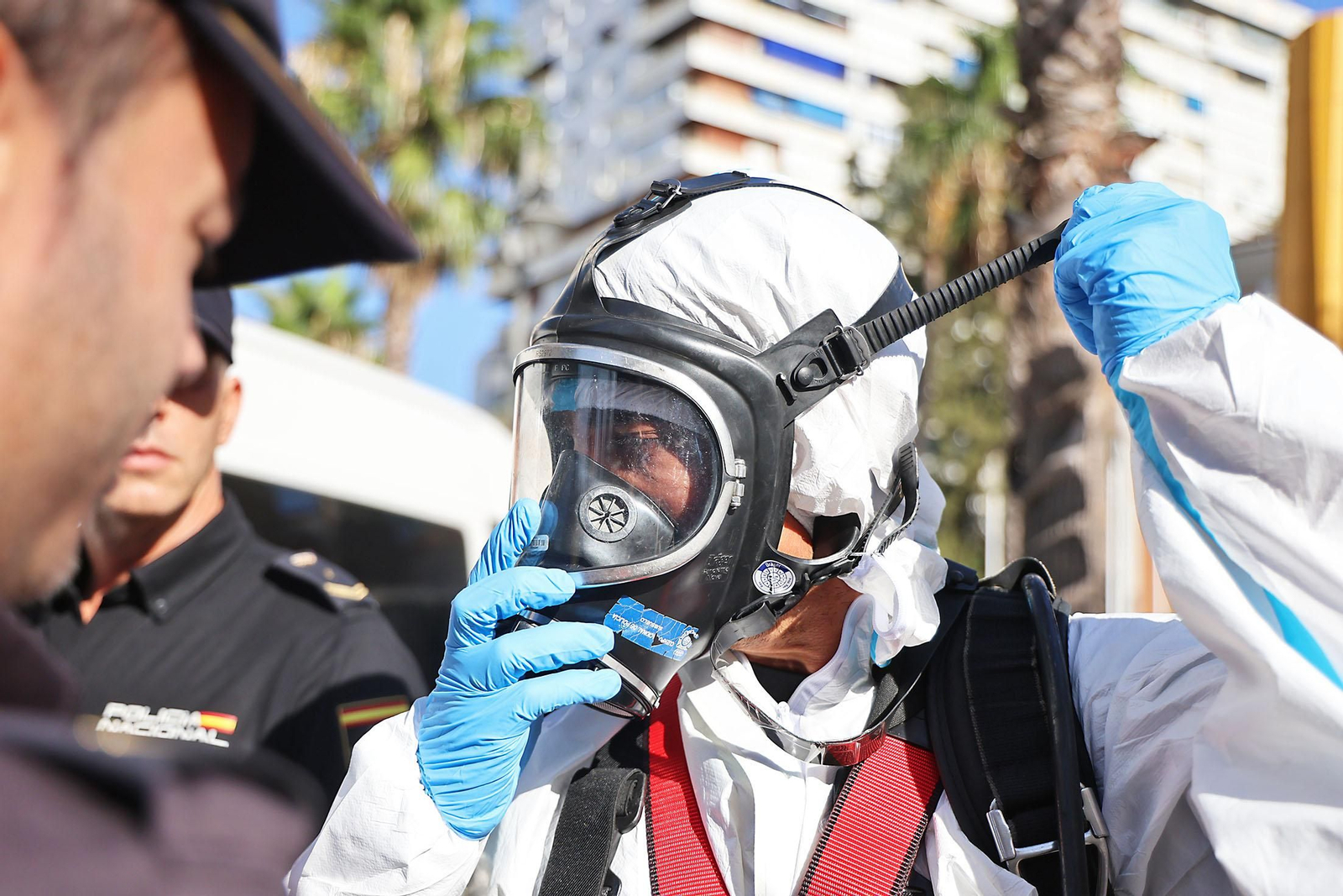 Así trabaja la Unidad de Subsuelo de la Policía para garantizar la seguridad en Huelva durante la Magna