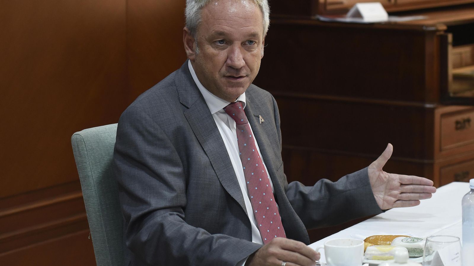 Diego Vargas,  gerente del Servicio Andaluz de Salud de la Junta de Andalucía.