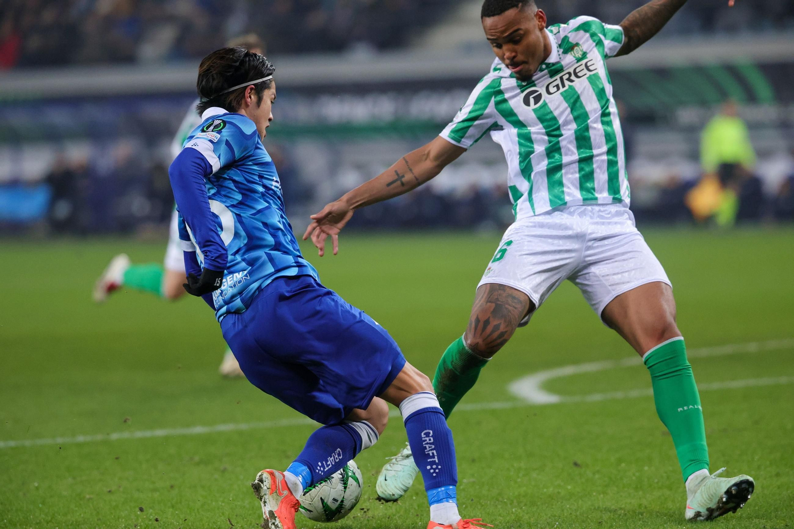 Las fotos del Gent - Betis de la Conference League