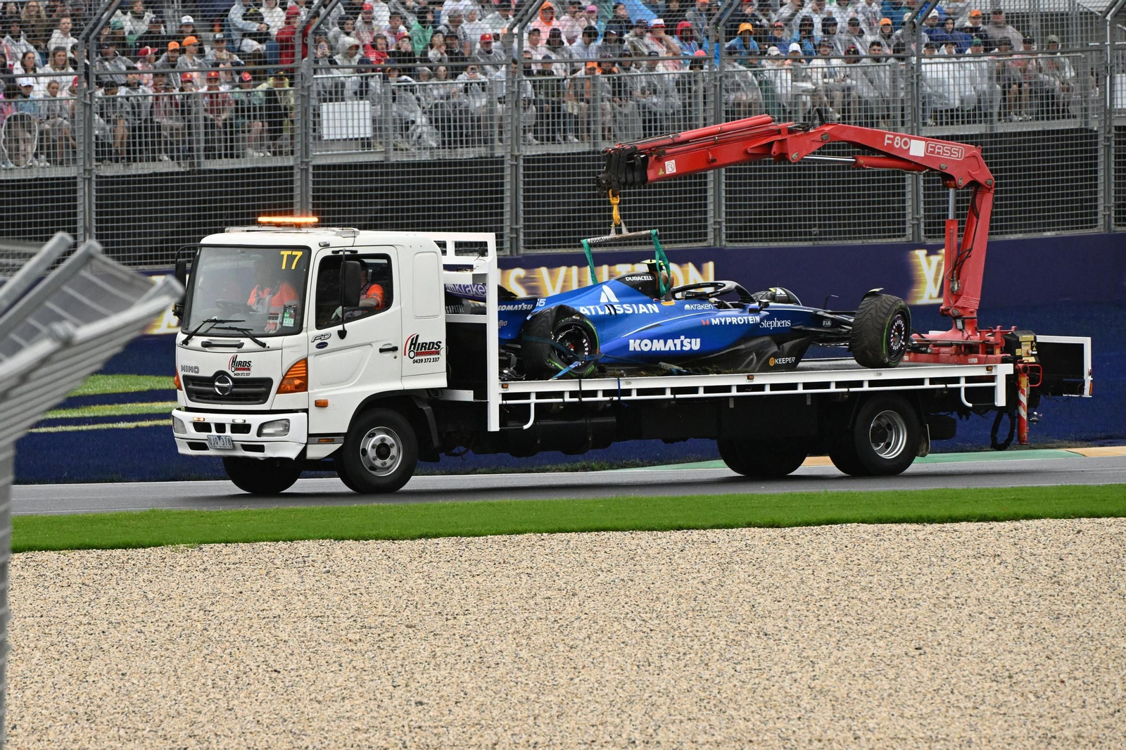 Los fotos del arranque de la Fórmula 1 en Melbourne