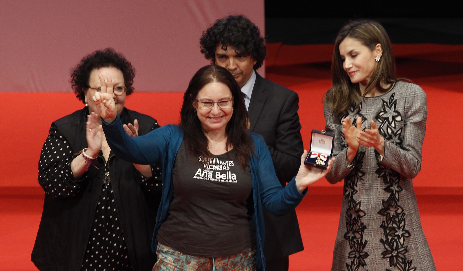 La entrega de Medallas de Oro de la Cruz Roja