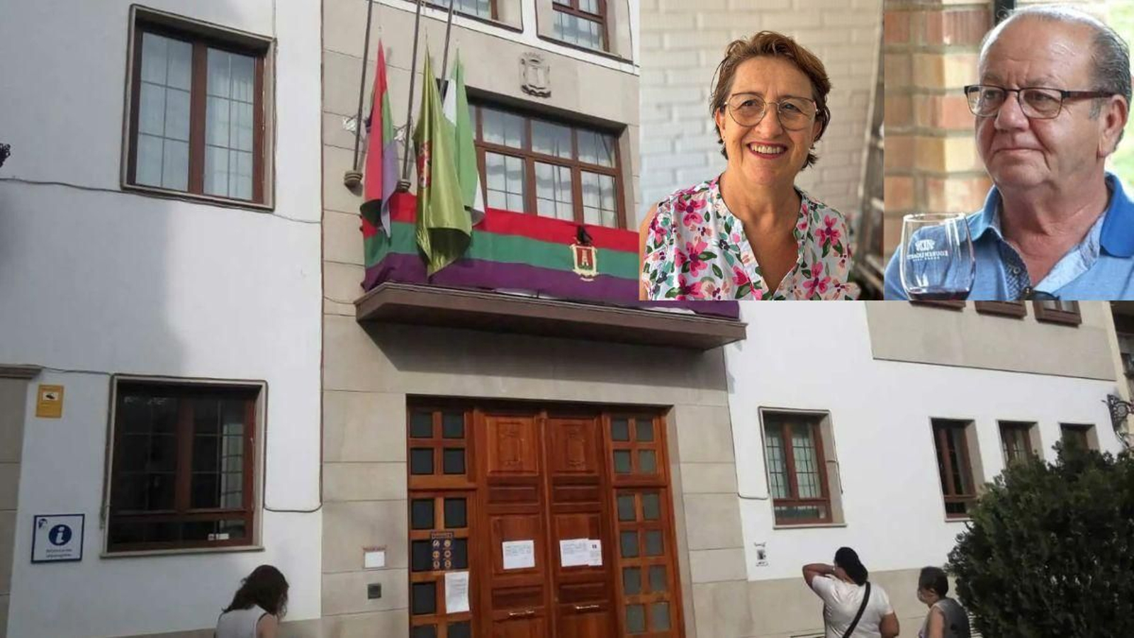 Imagen de archivo del ayuntamiento de Torredelcampo, donde se encuentra su juzgado de paz, junto a los jueces de Espeluy y Lupión.